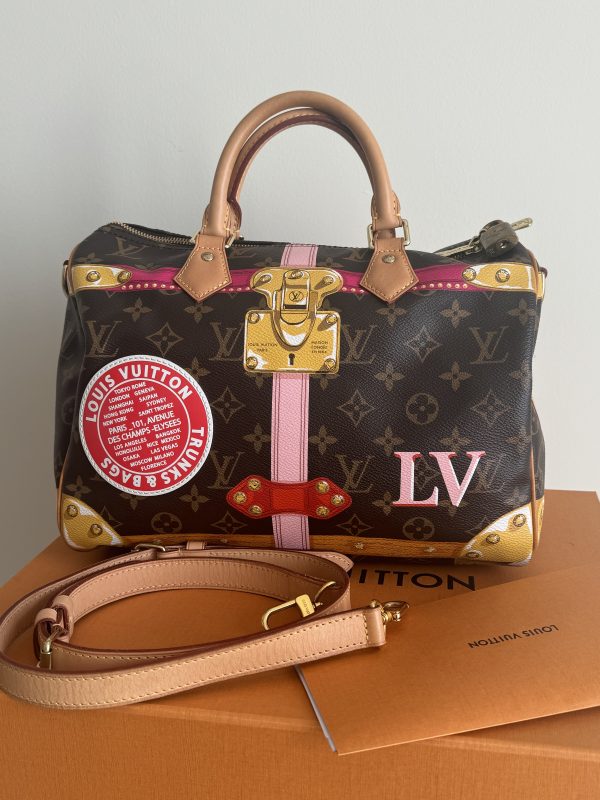 LOUIS VUITTON SPEEDY TRUNK