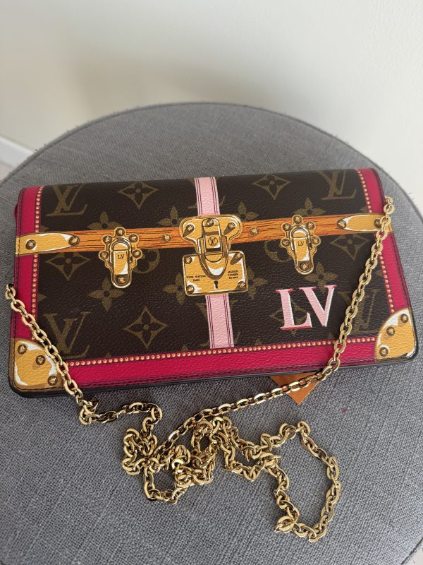 LOUIS VUITTON CLUTCH BAG TRUNK