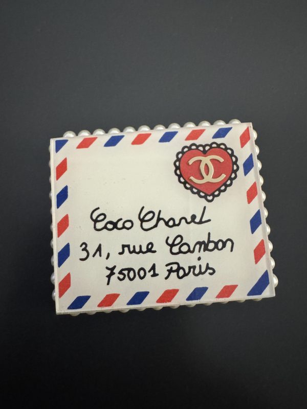 CHANEL BROOCH ENVELOPE