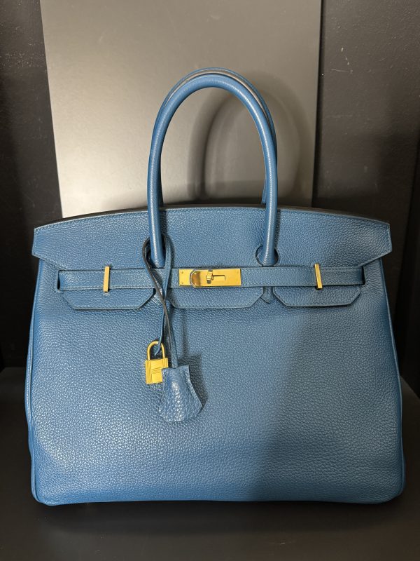 HERMÈS BIRKIN 35 BLUE