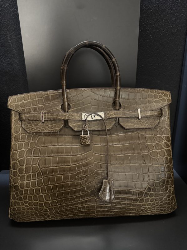 HERMÈS BIRKIN 40 CROCO NILO TRATTATIVA RISERVATA